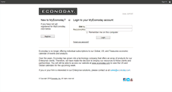 Desktop Screenshot of my.econoday.com