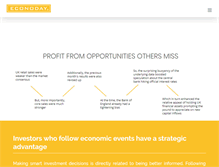 Tablet Screenshot of nasdaq.econoday.com