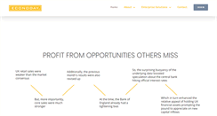 Desktop Screenshot of nam.econoday.com